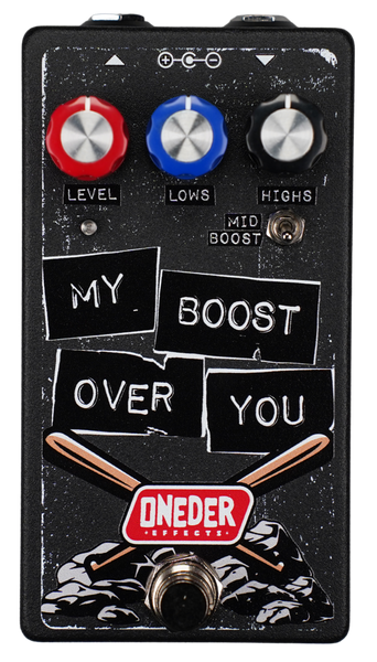Special Edition Black My Boost Over You (New Found Glory)