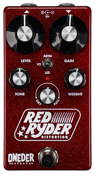 MODERN HIGH GAIN DISTORTION『RED』 Red Ryder Distortion V2 – Oneder Effects