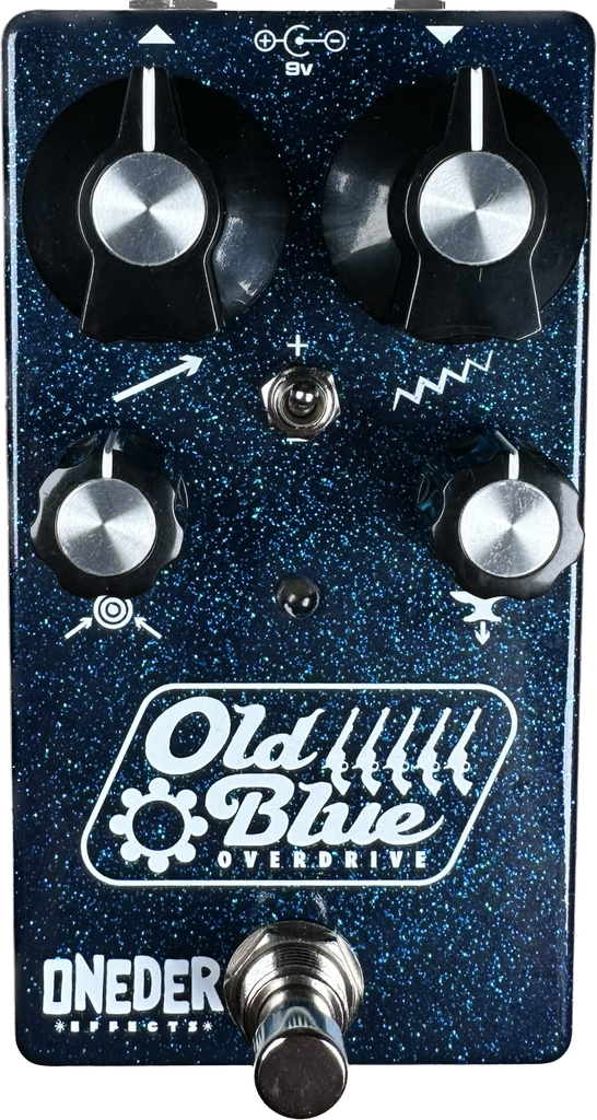 have blue pedal Old Blue Overdrive V1 – Oneder Effects